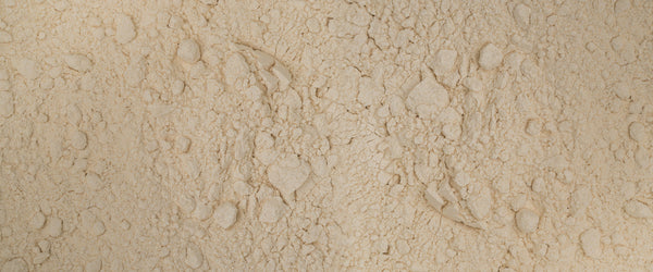 White Organic Plain Flour Background