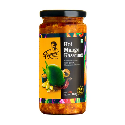 Ferns Hot Mango Pickle 380g