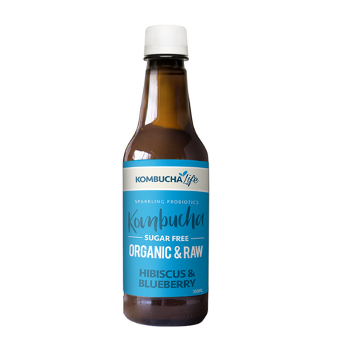 Kombucha Life Blueberry Hibiscus Kombucha 350ml - Each