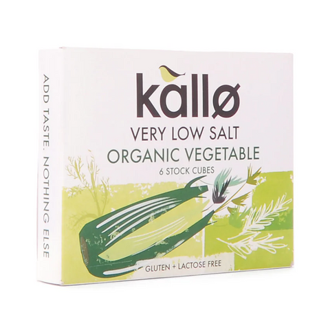 Kallo Organic Vegetable Stock Cubes 60g